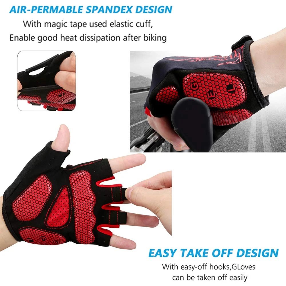 1Pair Cycling Gloves Bike Glov - Workout Glove Gym ulasan dan harga