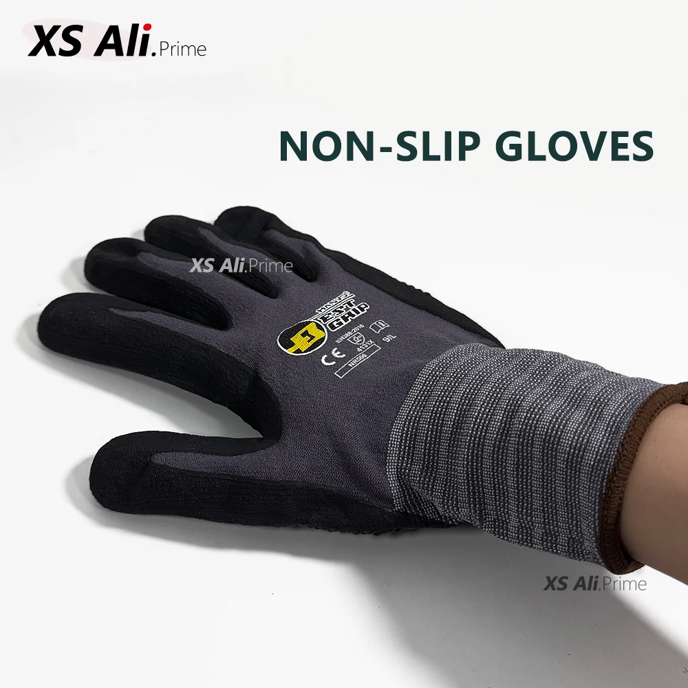 1/10 Pairs Foam Nitrile Gloves - Nitrile Mechanic Glove ulasan dan harga