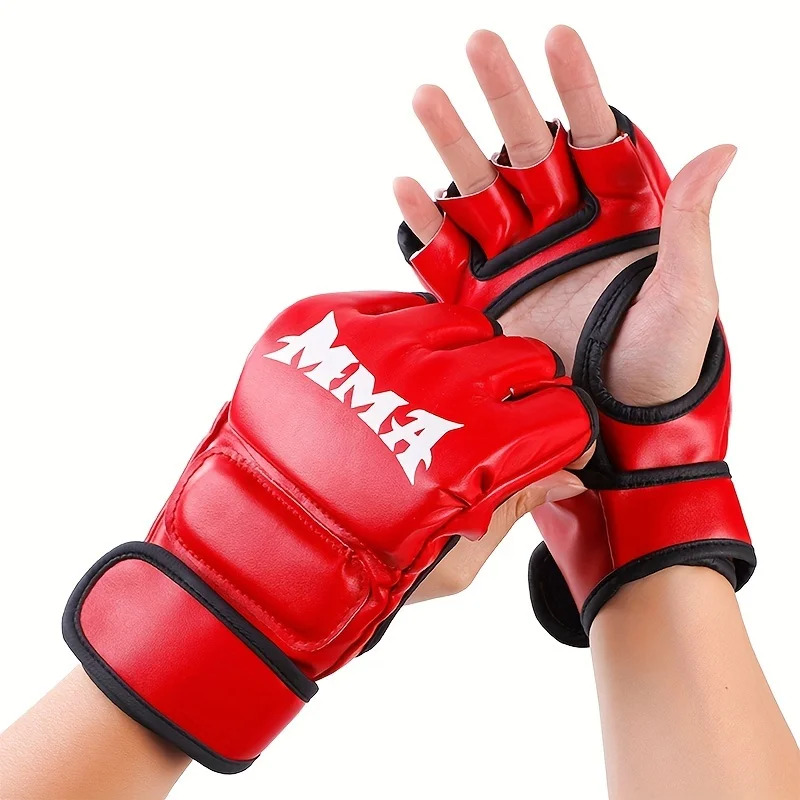 Half Finger Professional Boxin - Motorcycle Glove Knuckle ulasan dan harga