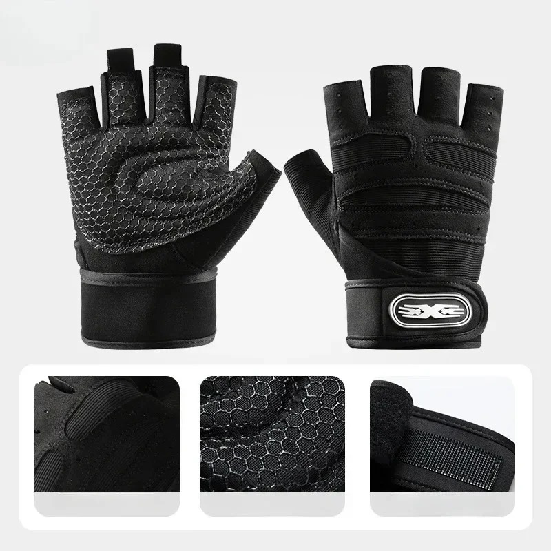 Men Women Fingerless Workout G - Workout Glove Gym ulasan dan harga