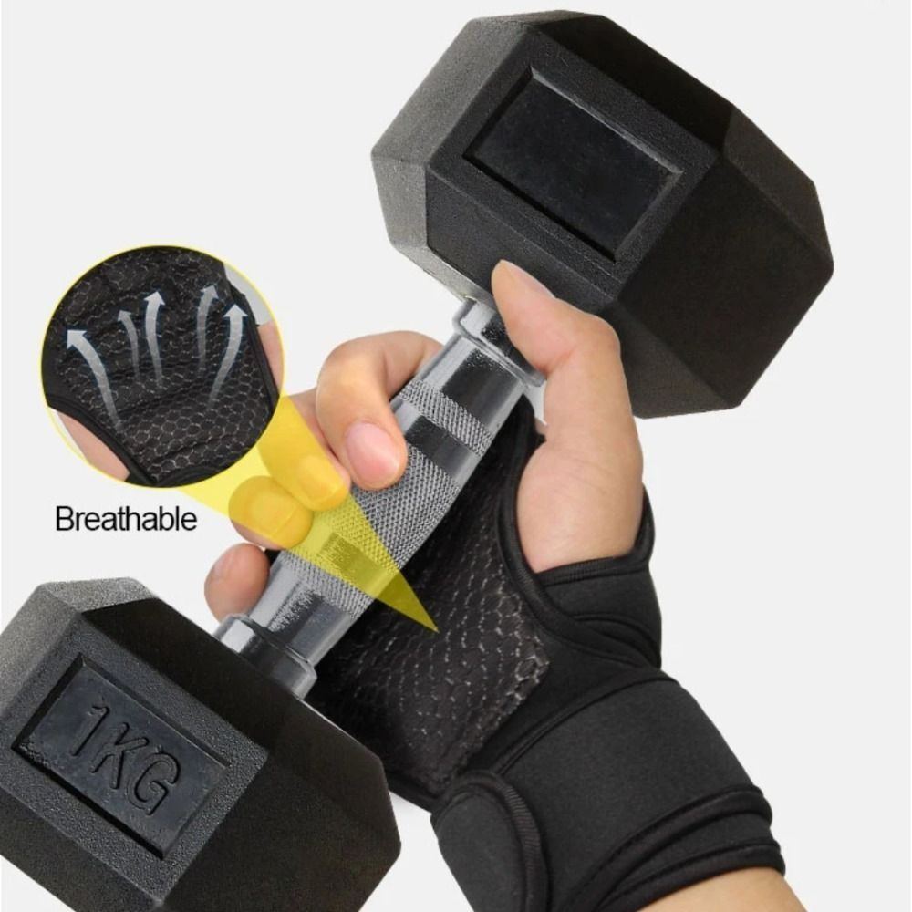 Anti-Slip Gym Fitness Gloves W - Workout Glove Gym ulasan dan harga