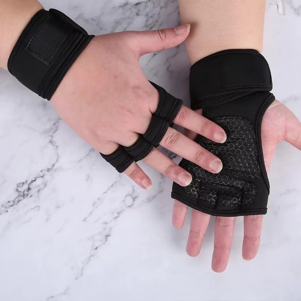 Anti-Slip Gym Fitness Gloves W - Workout Glove Gym ulasan dan harga