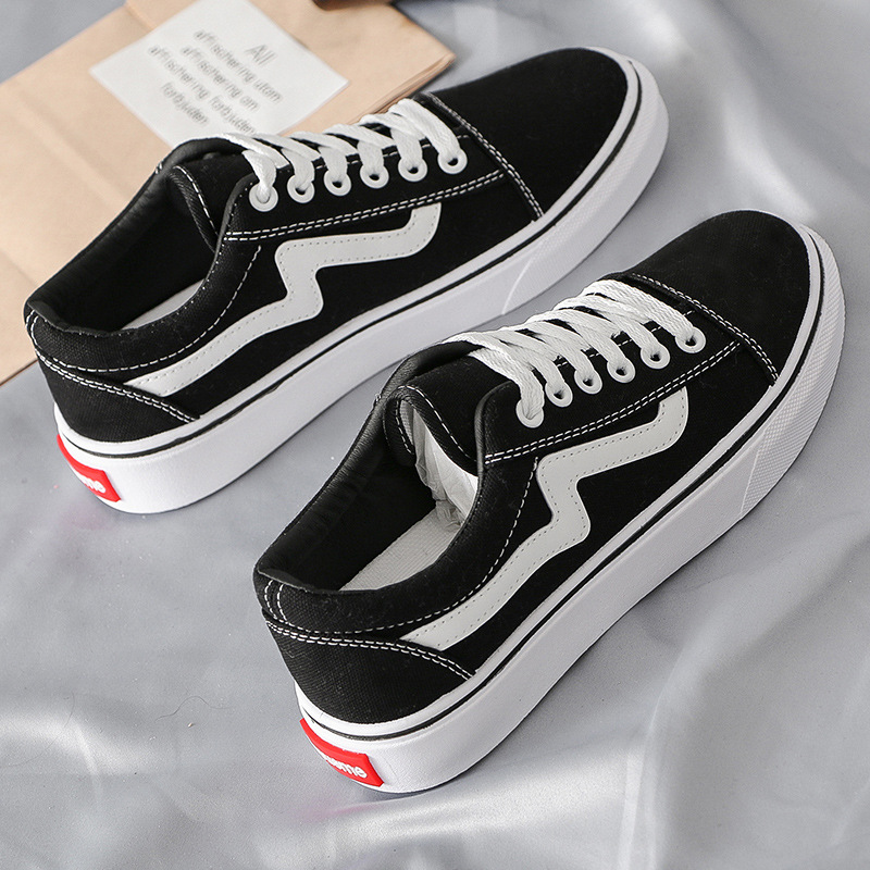 2025 Spring New Canvas Shoes f - Vans Shoes Old Skool ulasan dan harga
