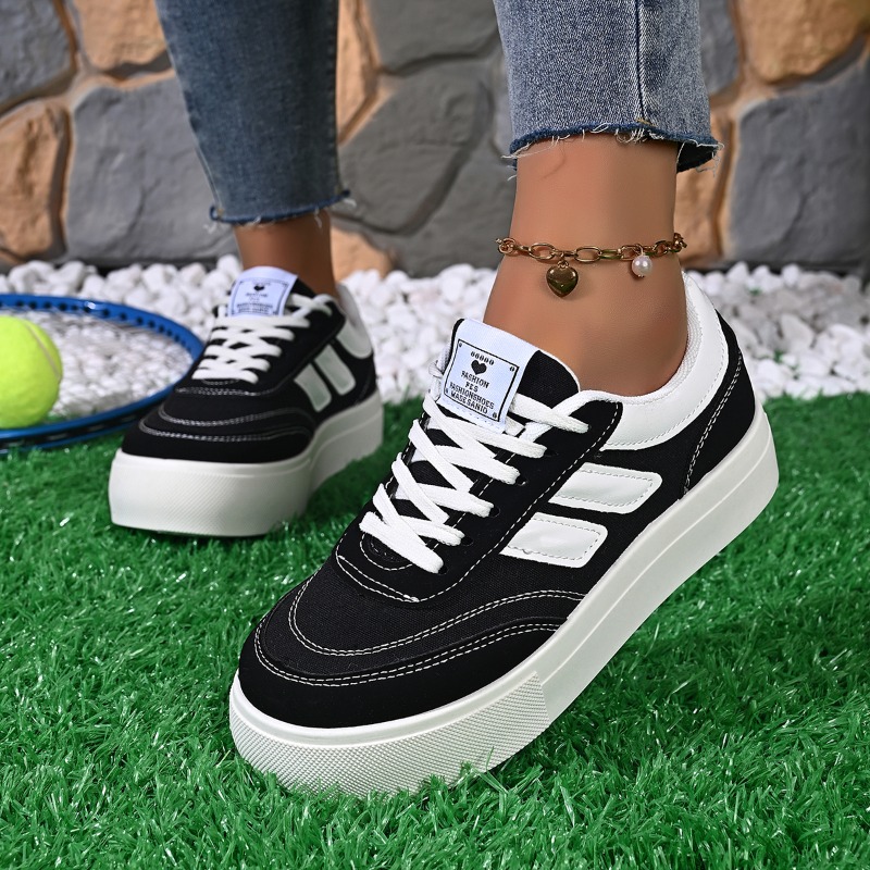 Brand New Women Canvas Vulcani - Vans Shoes Old Skool ulasan dan harga